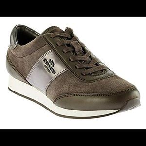 Coach Raylen Sneaker Metallic Mink/Gunmetal